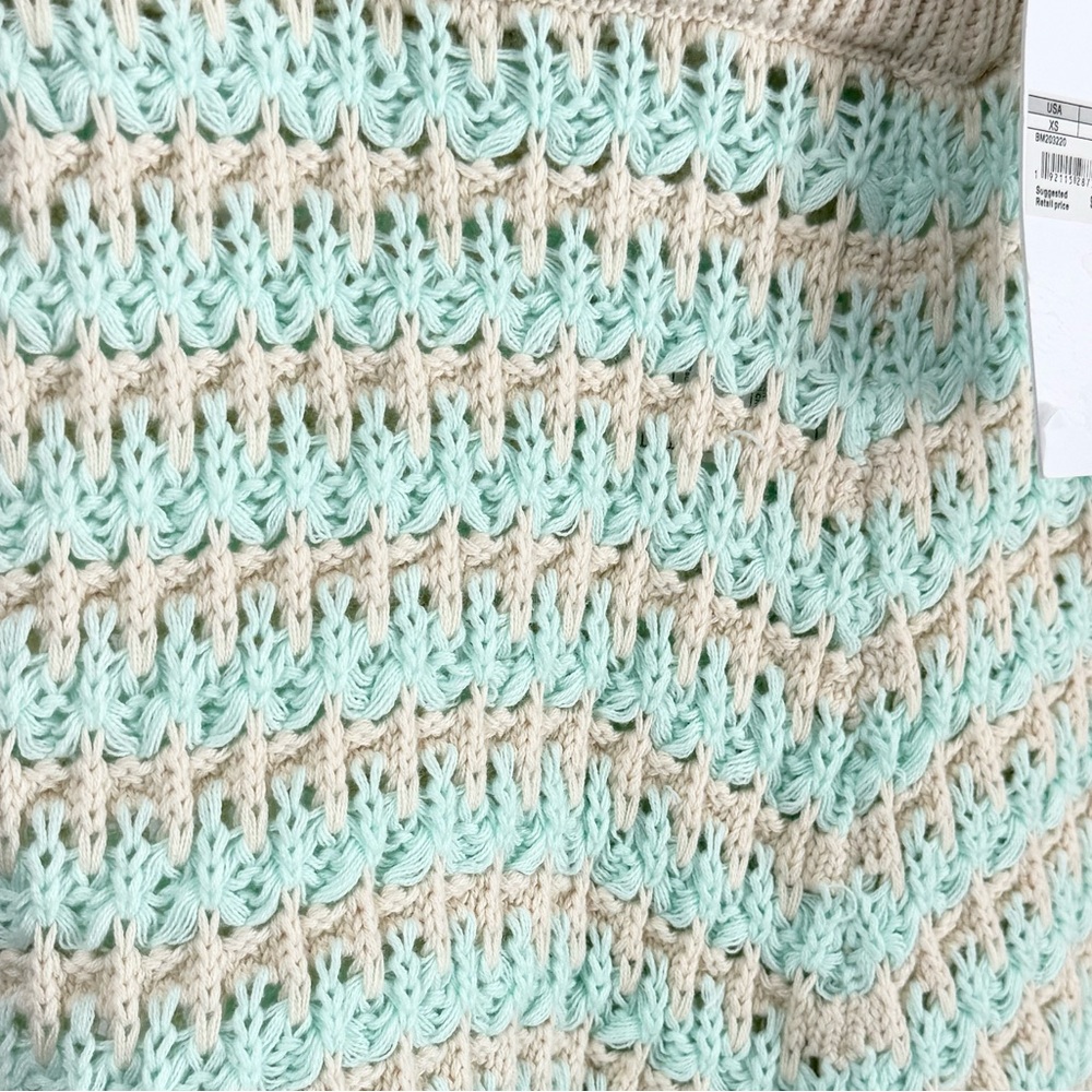 BB Dakota by Steve Madden Crochet crop tank and short shorts NWT size XS - Picture 11 of 12